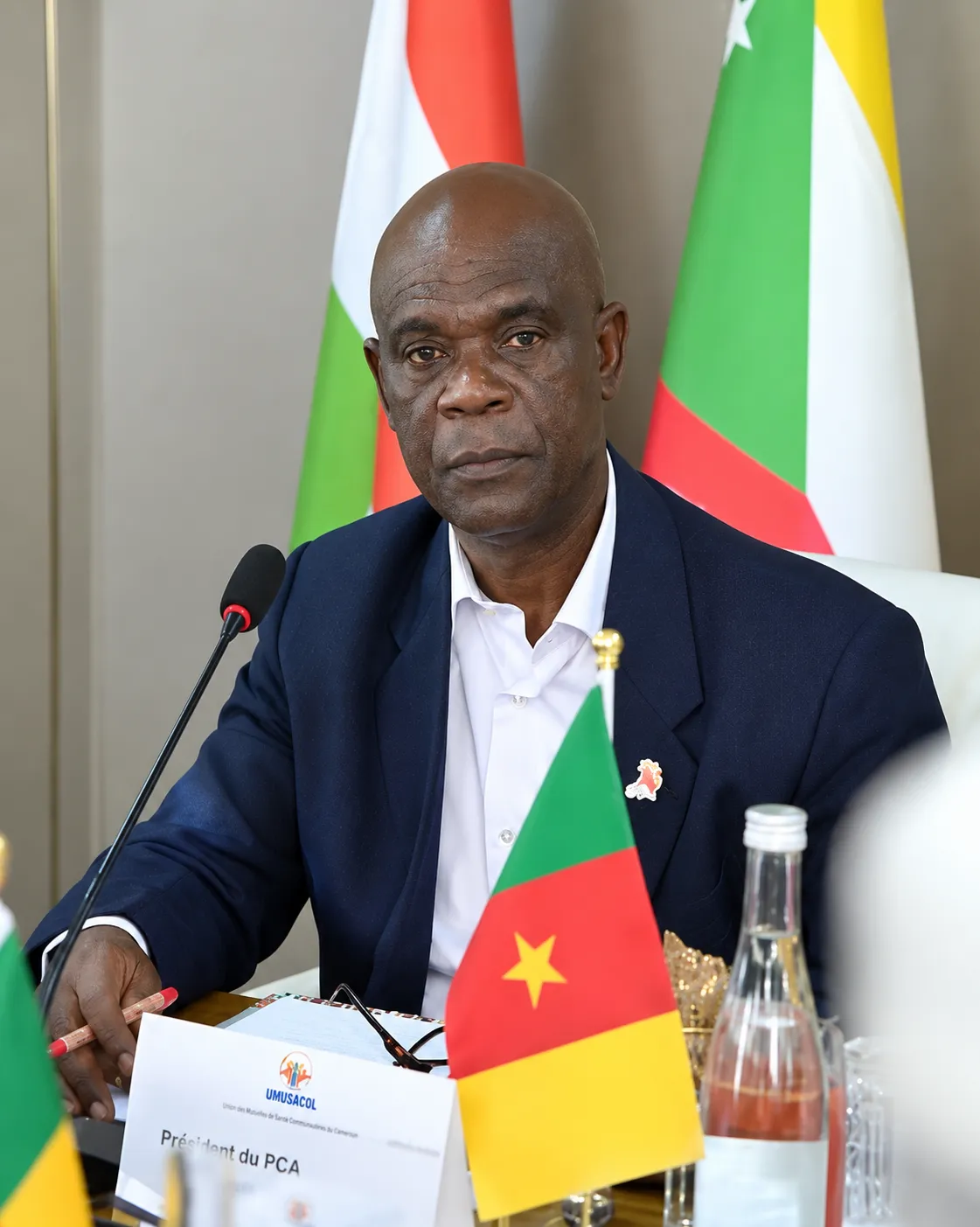 Augustin TIOMELA, Président du Conseil d'Administration de l'UMUSACOL
